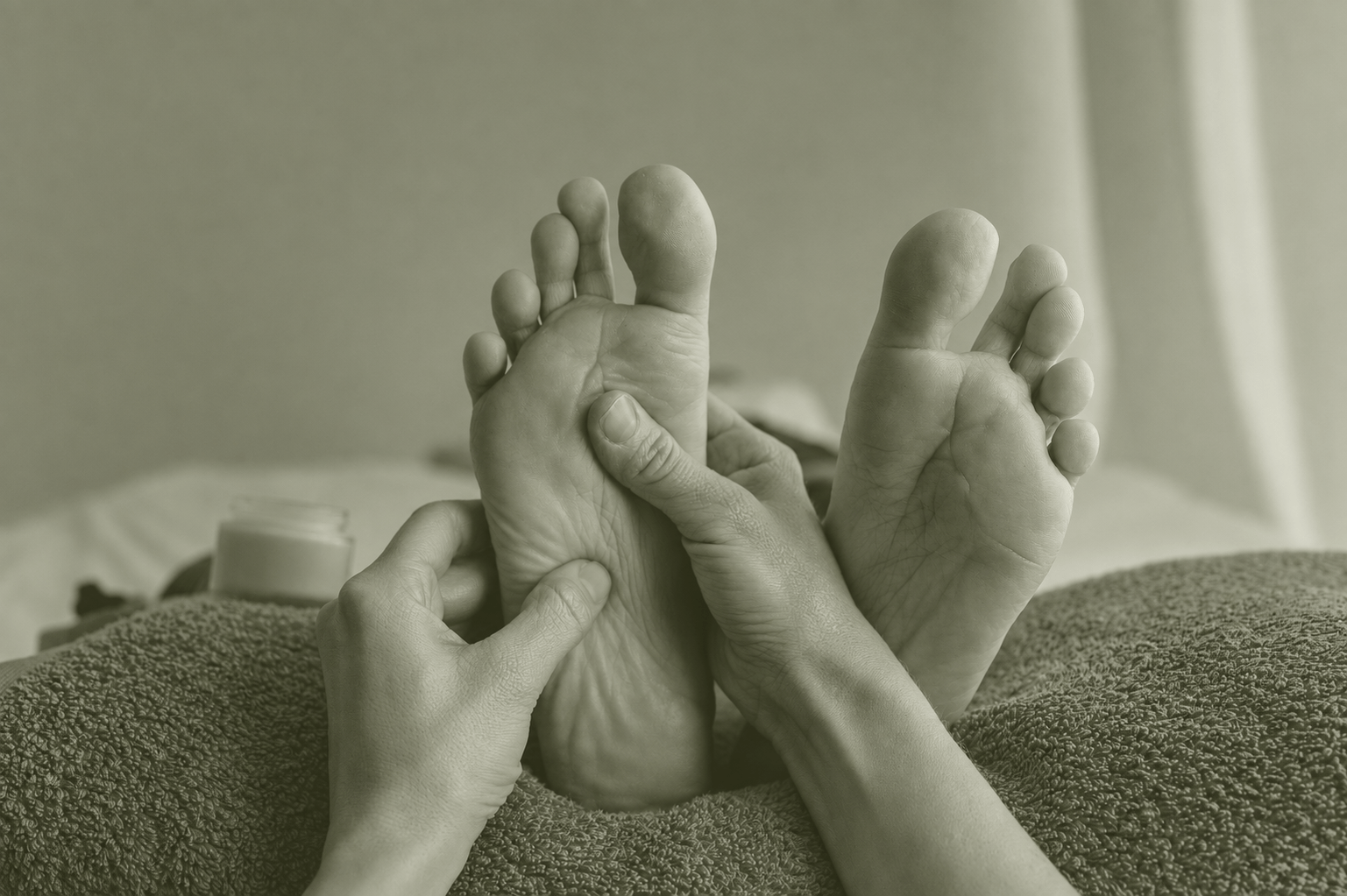 Séance de réflexologie plantaire de détente